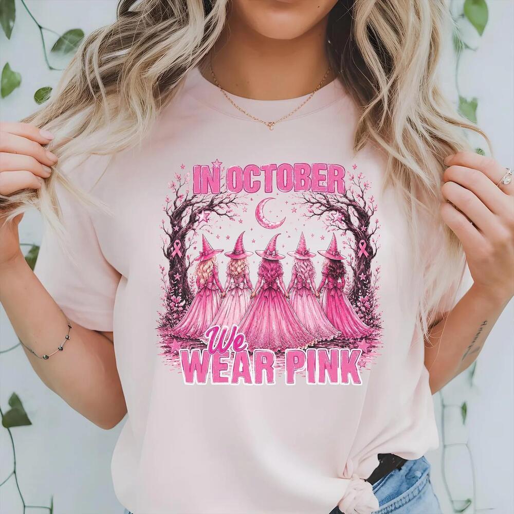 Awareness Shirt, Witch Halloween Shirt, We Wear Tee